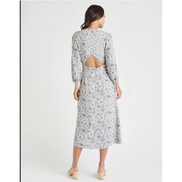 Splendid x Cella Jane Printed Midi‎ Dress loverly grey - Picture 5 of 11